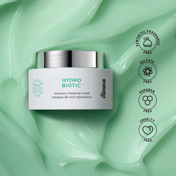 Mascarilla Facial Nocturna Hydro-Biotic 50 g - Dr Brandt
