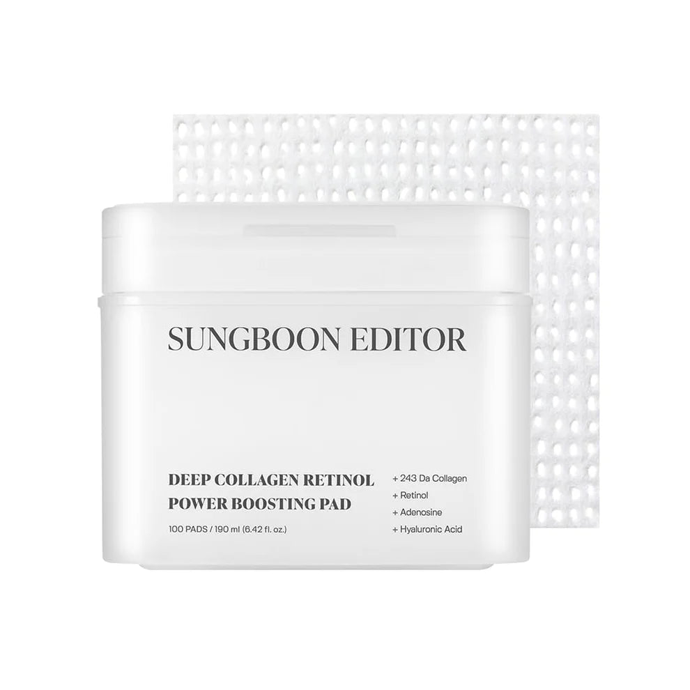 Pads Deep Collagen Retinol Power Boosting Pads - Sungboon Editor