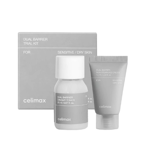 Kit de Prueba Dual Barrier Tónico 20 ml +  Suero 10 ml - Celimax