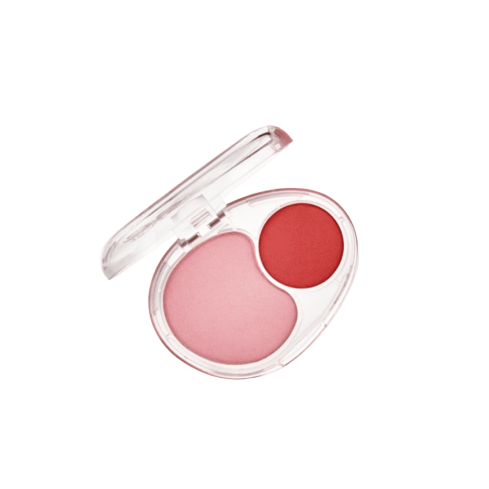 Blush Rubor Dual Suave Coral Rose 72 g - Fwee