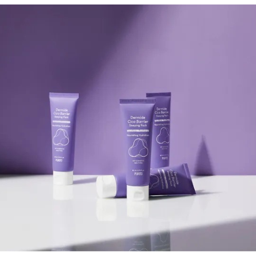 Mascarilla Facial Nocturna Dermide Cica Barrier 80 ml - Purito