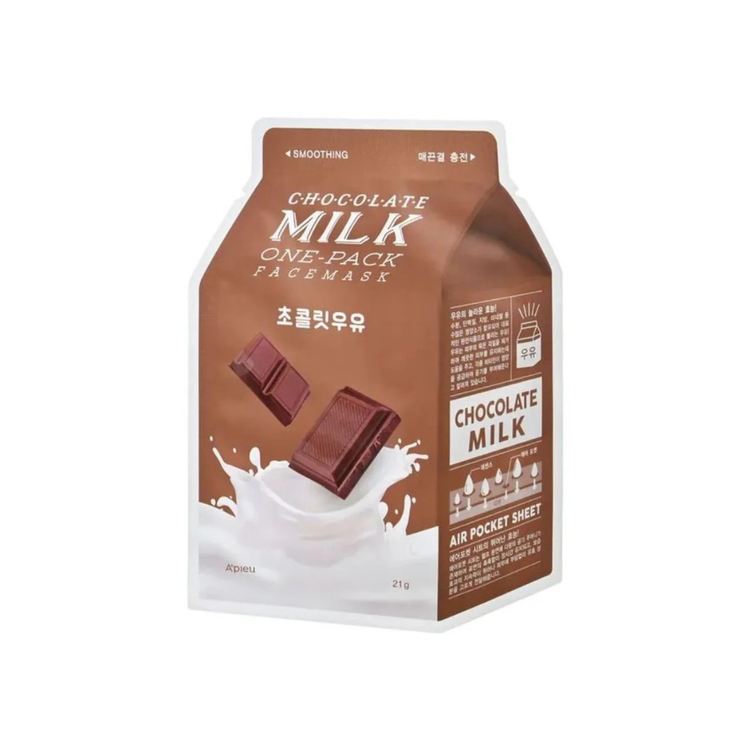 Mascarilla Facial Milk One Pack Chocolate - Apieu