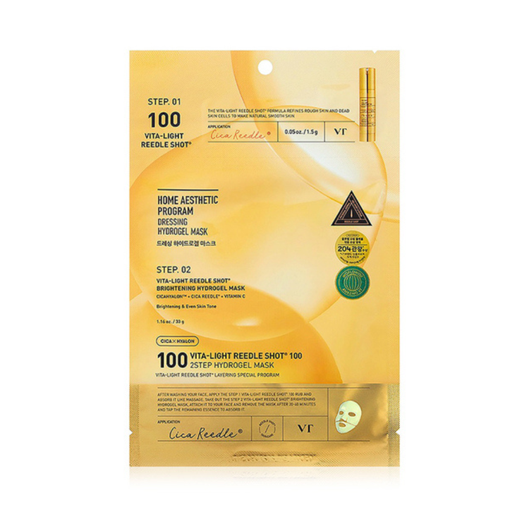 Mascarilla Facial Vita Light Reedle Shot 100 - VT Cosmetics