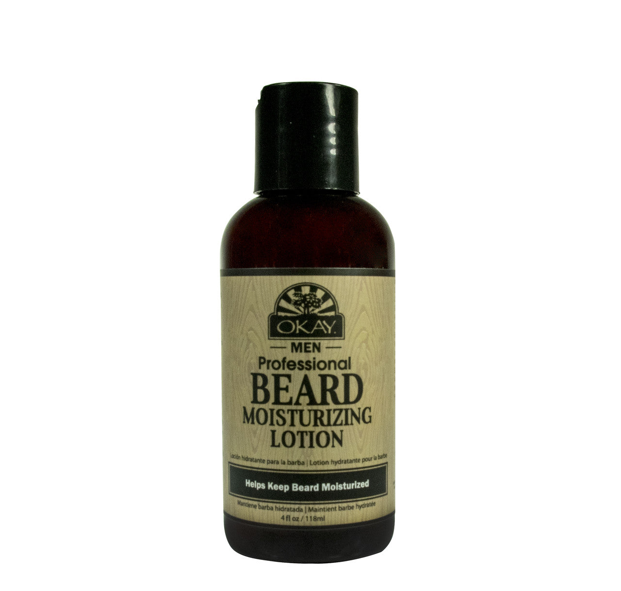 Loción Humectante Para Barba de Hombres - OKAY