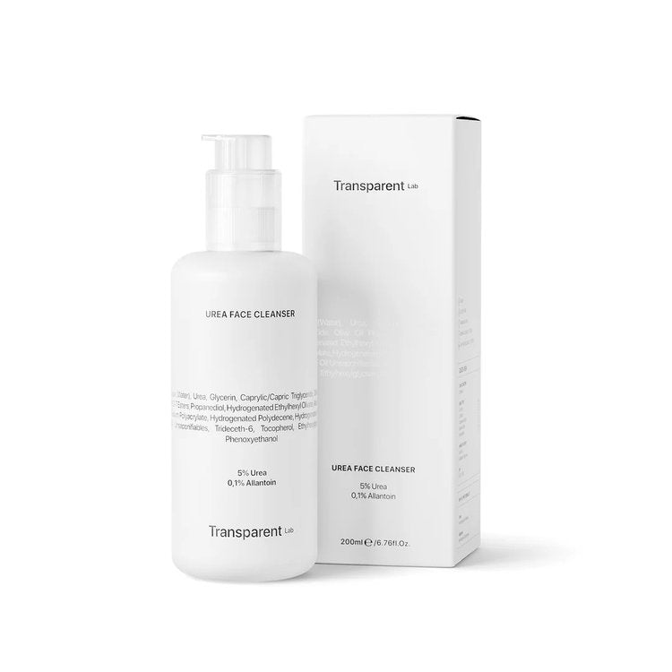 Leche Limpiadora con 5% Urea - Transparent Lab