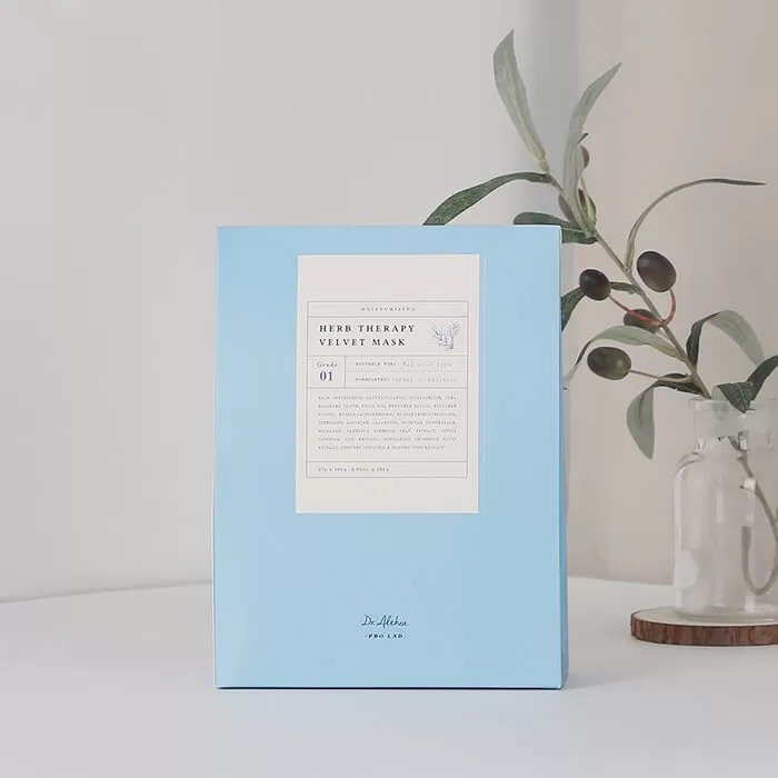 Mascarilla de Terciopelo con Terapia de Hierbas 27 g 10 pz - Dr. Althea