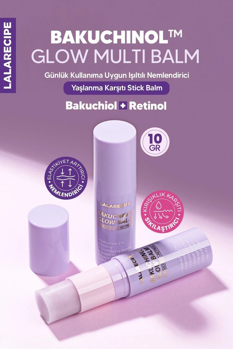 Bálsamo Facial Resplandeciente Bakuchiol 10 g - Lala Recipe