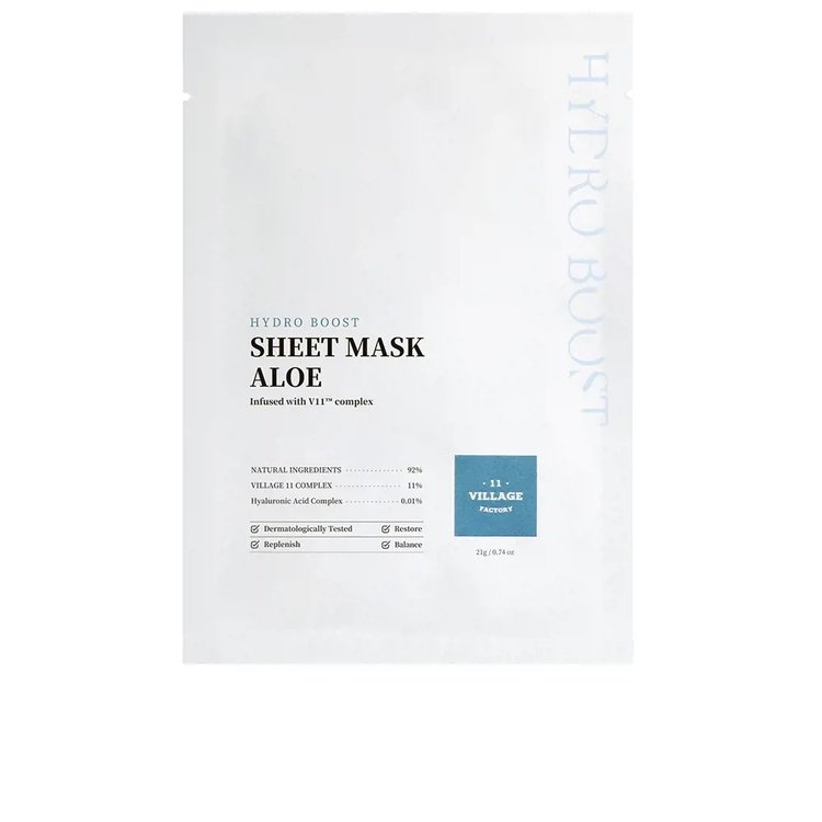 Mascarilla Facial Factory Hydro Boost Sheet Mask Aloe 23 g - 11 Village