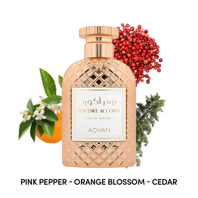 Perfume Árabe Poudre Accord 100 ml - Ayat