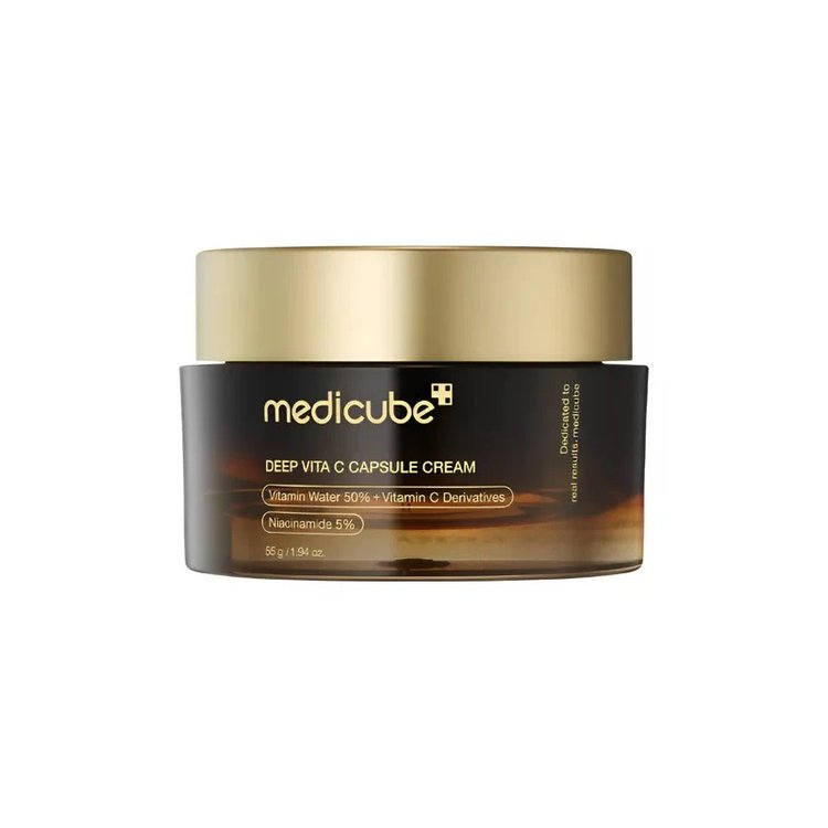 Crema Antiedad Aclaradora Con Capsulas de Vitamina C 55g - Medicube