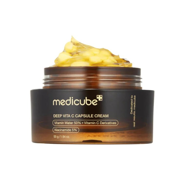 Crema Antiedad Aclaradora Con Capsulas de Vitamina C 55g - Medicube