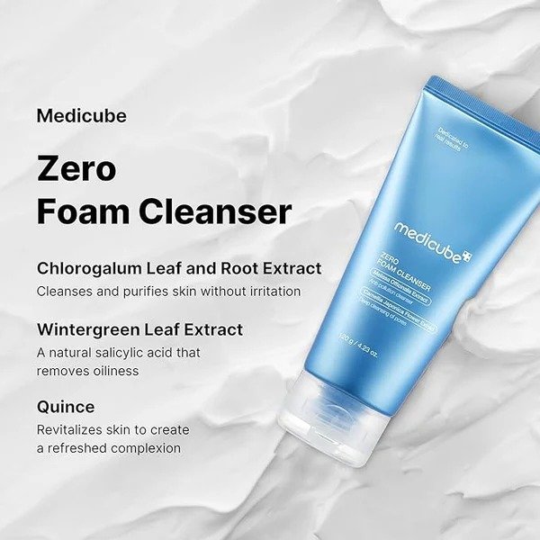 Limpiador Facial Zero Foam 120 g - Medicube