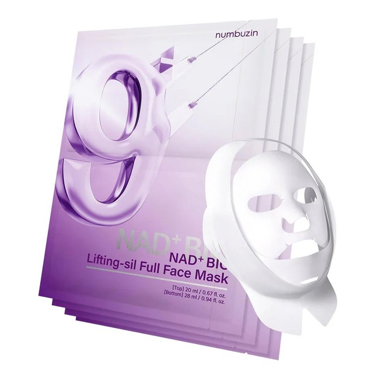 Mascarilla Facial  No. 9 Nad Bio Lifting 4 pz - Numbuzin