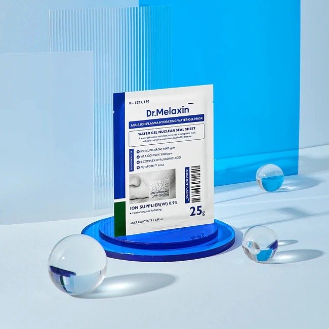 Mascarilla de Gel Aqua ion Plasma 25 g - Dr Melaxin