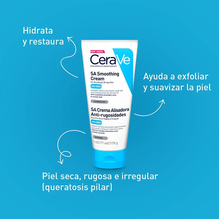 Crema Alisadora Anti-Rugosidades Smoothing 177Ml - Cerave
