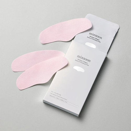 Mascarilla de Colágeno Derretido Para Cuello Y Frente 5 pzas - Mixsoon