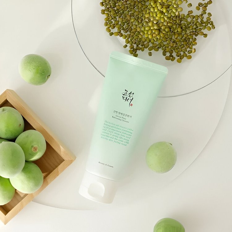 Limpiador Facial Refrescante de Ciruela Verde 100ml - BeautyofJoseon