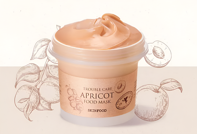 Mascarilla Facial de Durazno 120 g - Skinfood