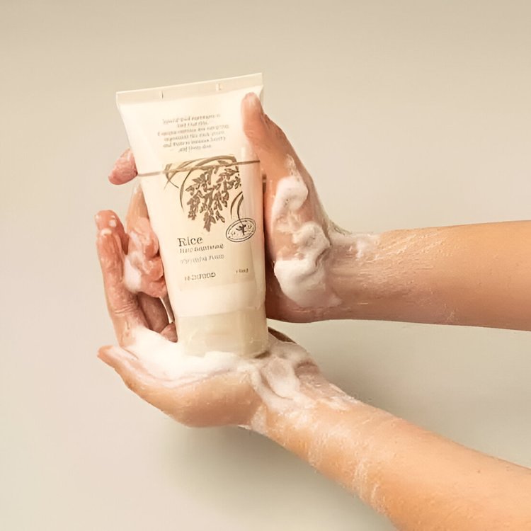 Espuma Exfoliante de Arroz 150 ml - Skinfood