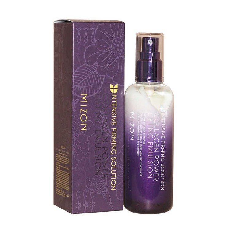 Emulsión Facial Reafirmante con Colágeno Power Lifting 120ml - Mizon