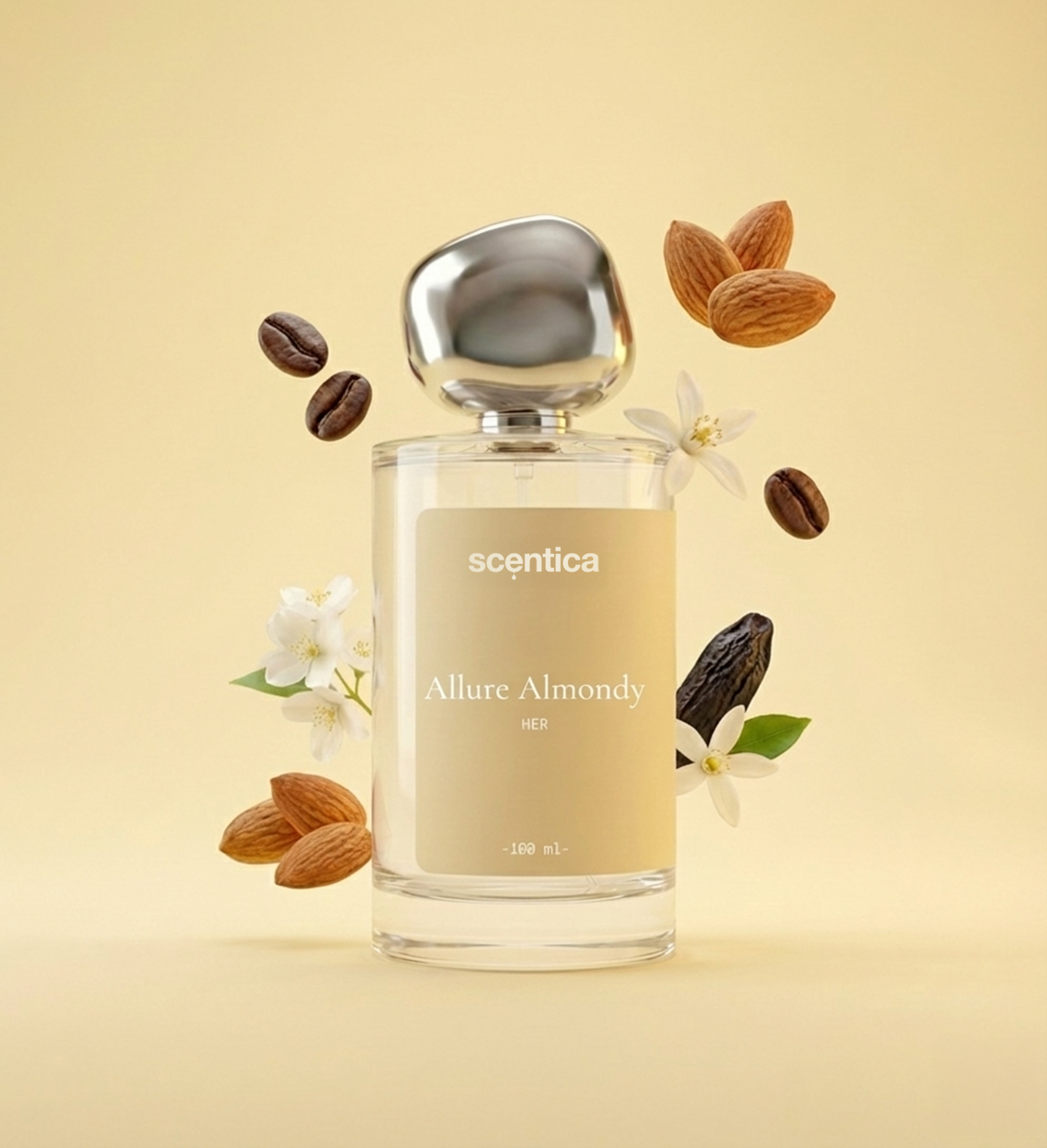 Allure Almondy Perfume Scentica - Inspirado en Good Girl de Carolina Herrera