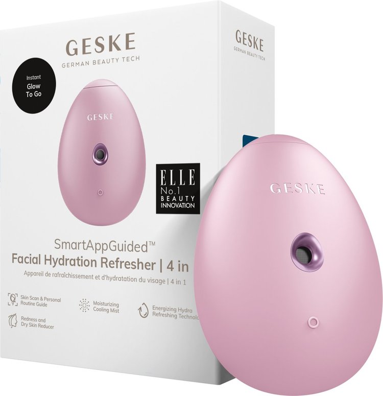Vaporizador Facial Hidratante y Refrescante 4 en 1 Rosa - Geske
