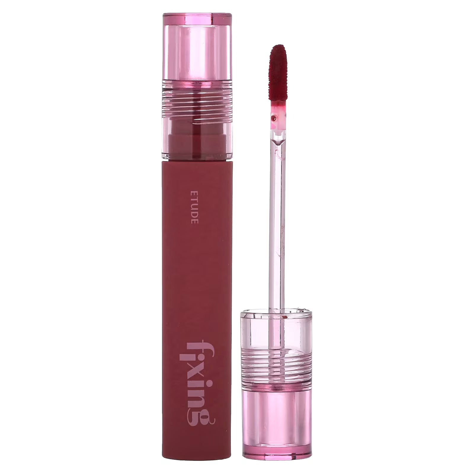 Labios Fixing Tint 07 Cranberry Plum Labial 4gr Rojo - ETUDE