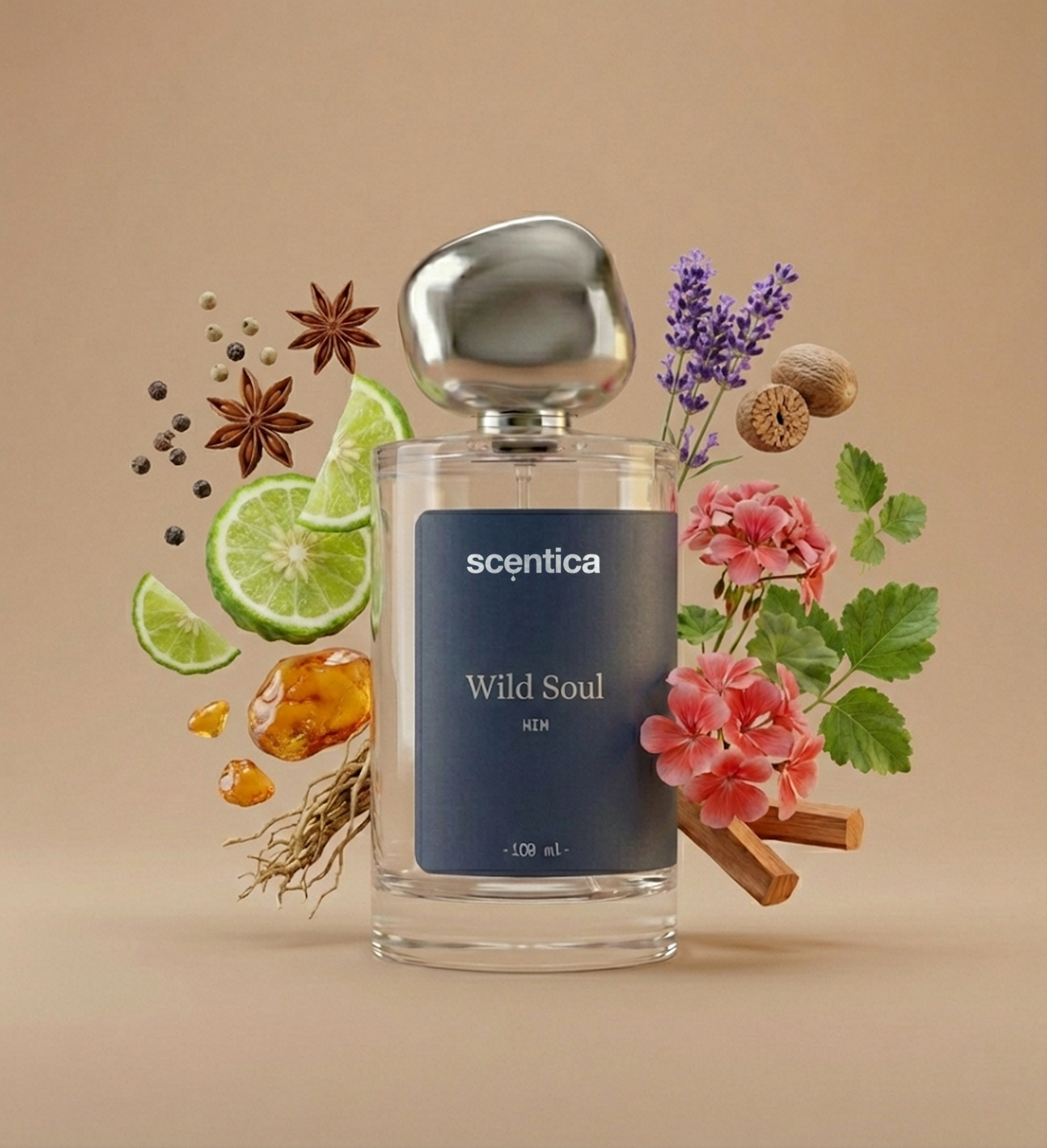 Wild Soul Perfume Scentica - Inspirado en Sauvage