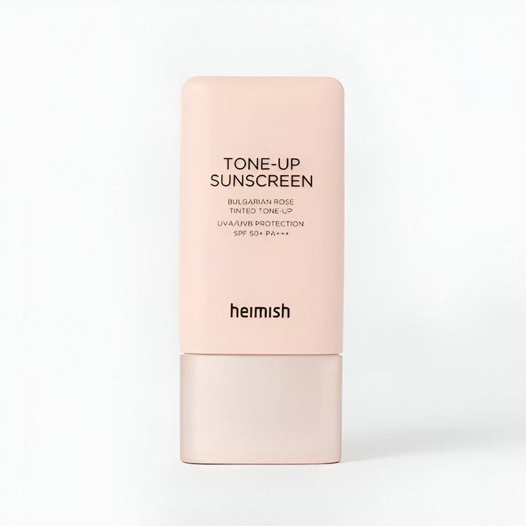 Bloqueador Solar Tonificante Rosa Bulgara 30ml SPF50+ PA+++ - Heimish