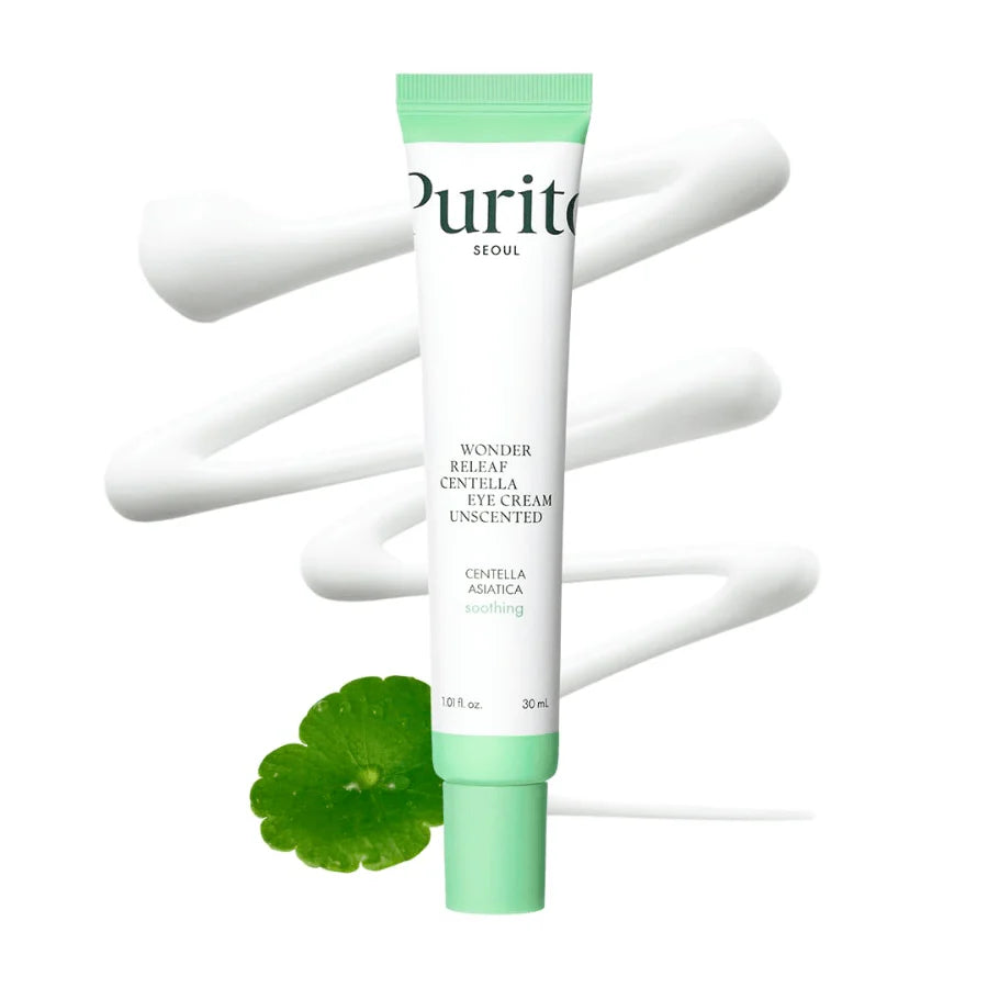 Contorno de Ojos Wonder Releaf de Centella sin Fragancia 30ml - PURITO