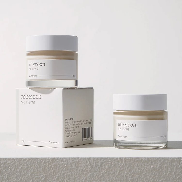 Crema Facial Humectante de Frijol Mungo 50ml - Mixsoon