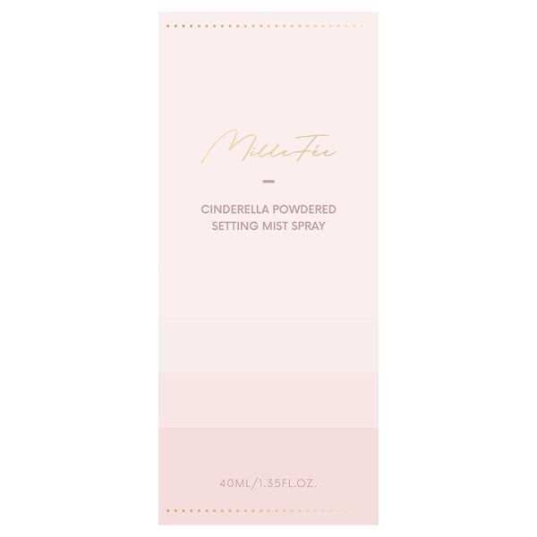 Spray Fijador de Maquillaje Cinderella Powdered 40ml - Millefee