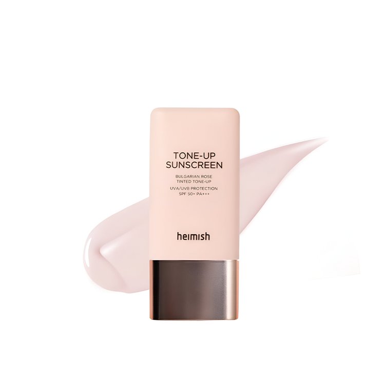 Bloqueador Solar Tonificante Rosa Bulgara 30ml SPF50+ PA+++ - Heimish