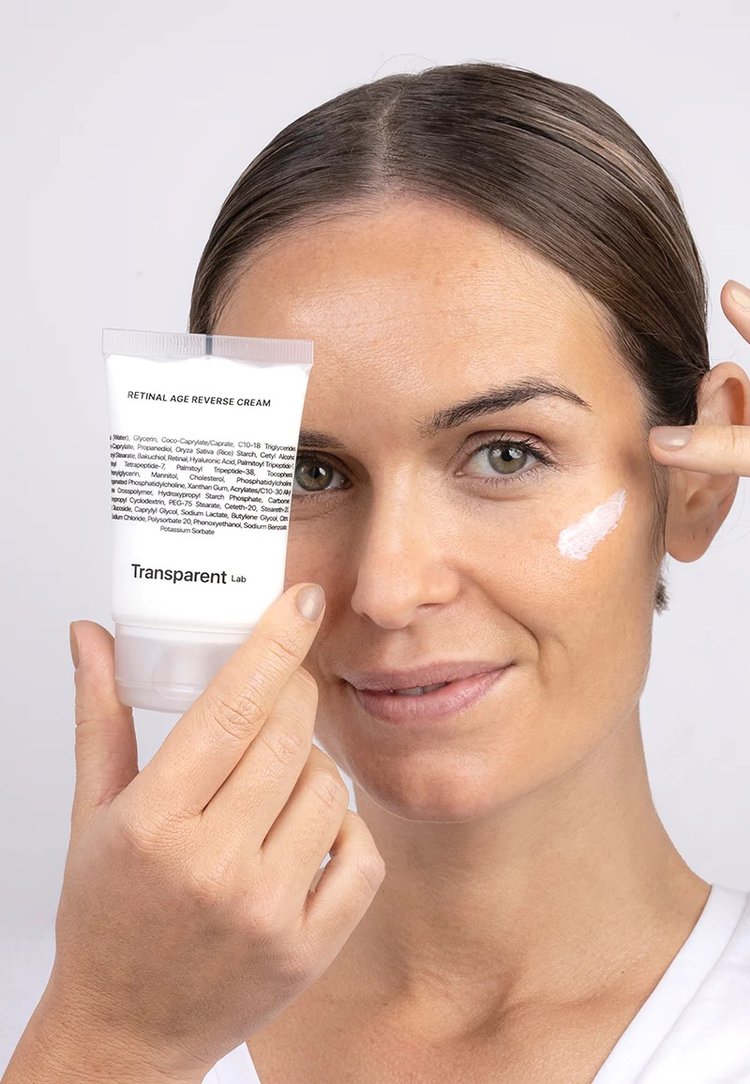 Crema Facial Antiedad de Retinal 50 ml - Transparent Lab