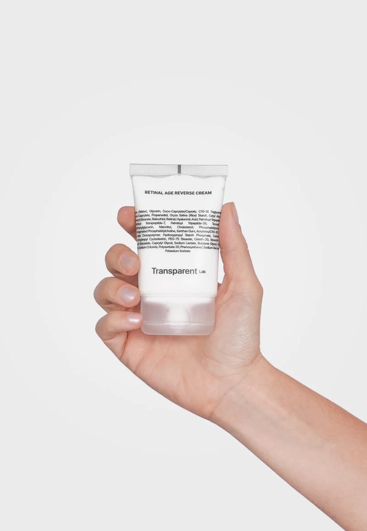 Crema Facial Antiedad de Retinal 50 ml - Transparent Lab
