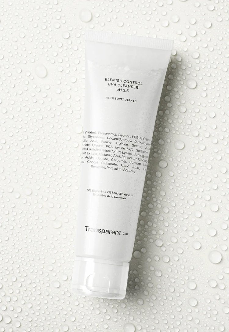 Limpiador Facial BHA Blemish Control pH 3.5 - Transparent Lab