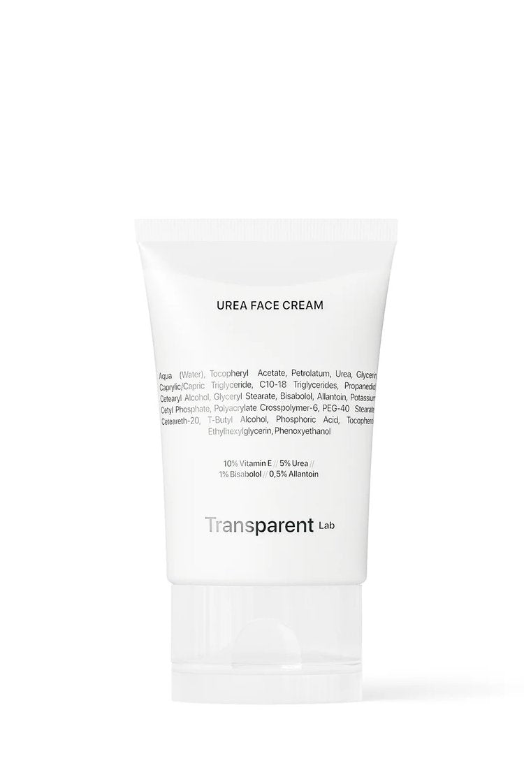 Crema Hidratante con Urea 5% 50ml - Transparent Lab