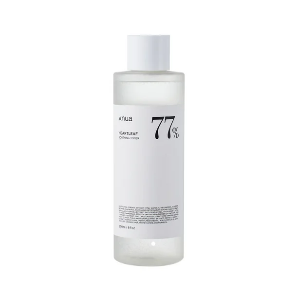 Tónico Hidratante y Calmante Heartleaf Soothing Toner 77% 250 ml - Anua