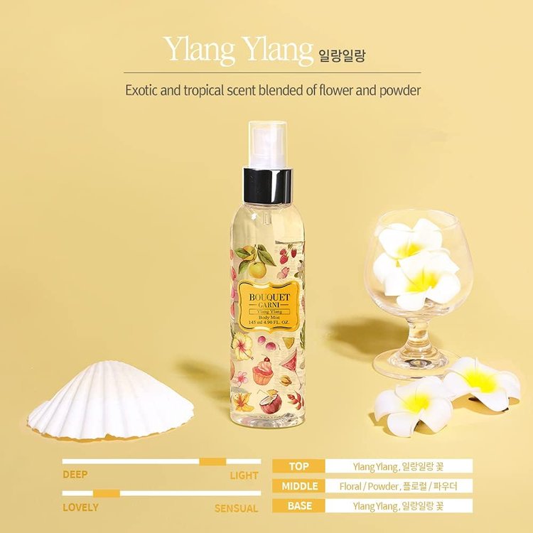 Body Mist Ylang Ylang 145 ml - Bouquet Garni