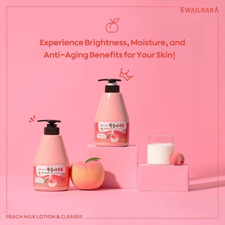 Loción Corporal Milk Durazno - Kwailnara