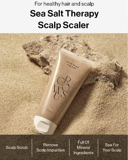Tratamiento Para El Cuero Cabelludo Sea Salt Therapy Scalp Scaler 120 g - Growus