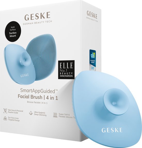 Cepillo Facial 4 en 1 aguamarina - Geske