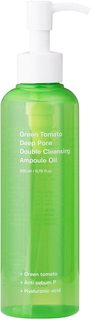 Limpiador Green Tomato Double Cleansing Ampoule Oil 200g - Sungboon Editor