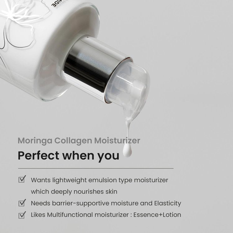 Serum Hidratante Enriquecido con Moringa, Ceramida y Colágeno 120ml - Heimish
