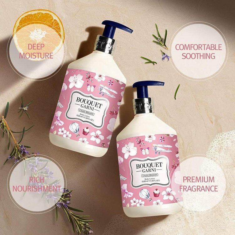 Loción Corporal de Flor de Cereza 520 ml - Bouquet Garni