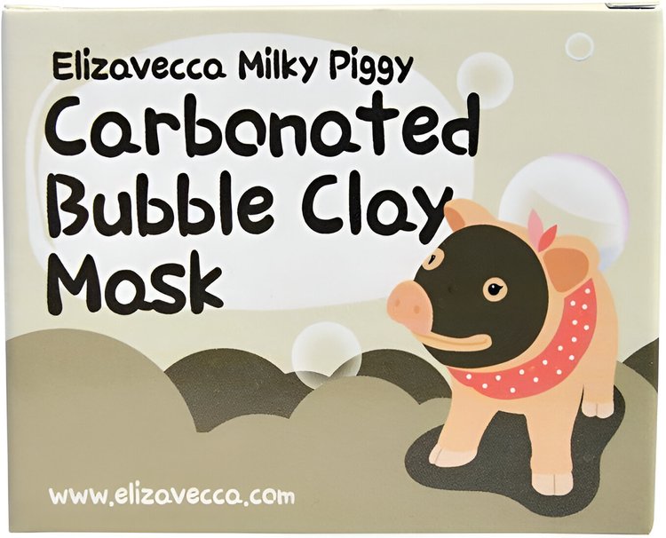 Mascarilla de Arcilla con Burbujas Carbonatadas Milky Piggy 100g - Elizavecca