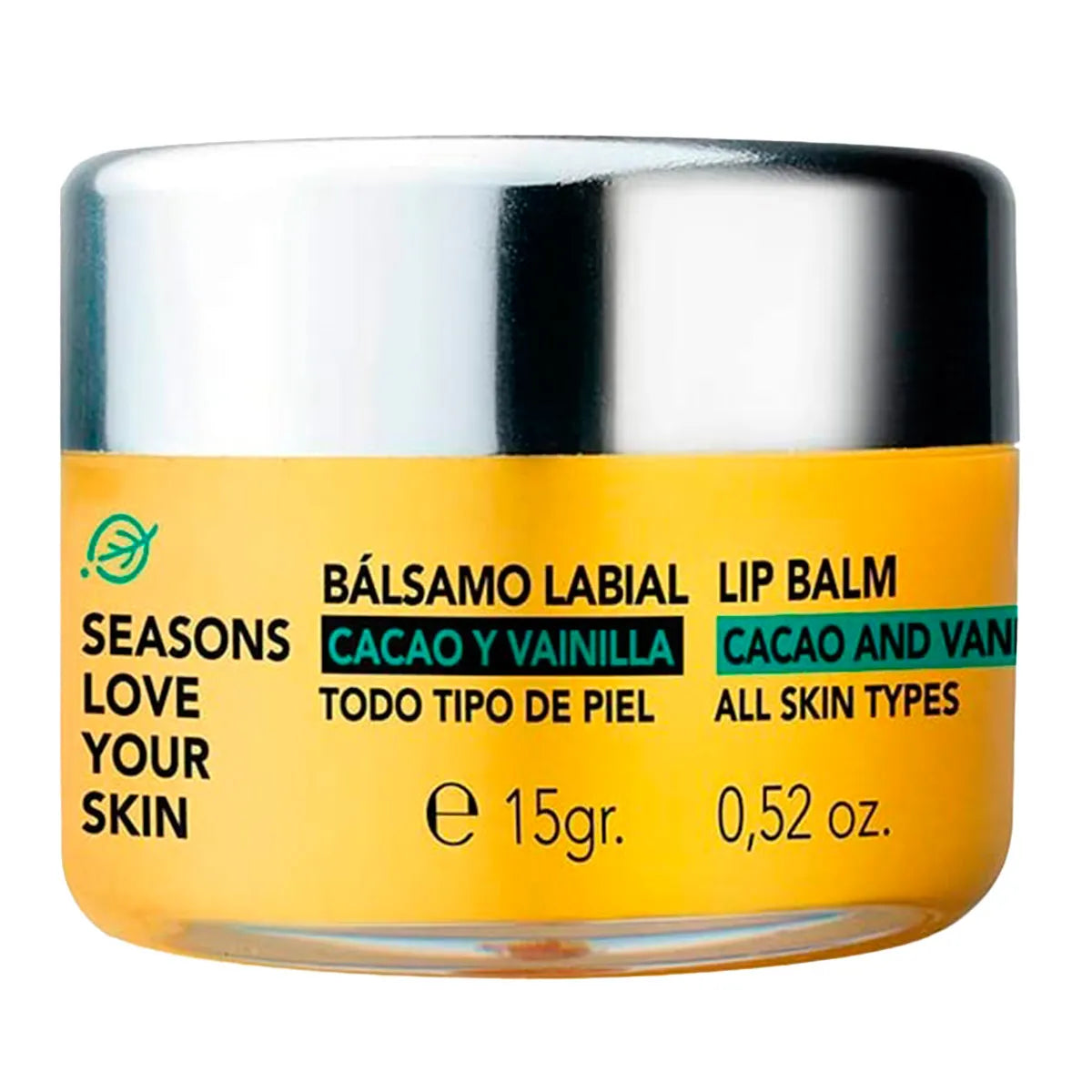 Bálsamo Labial Cacao Vainilla 15 grs - Seasons