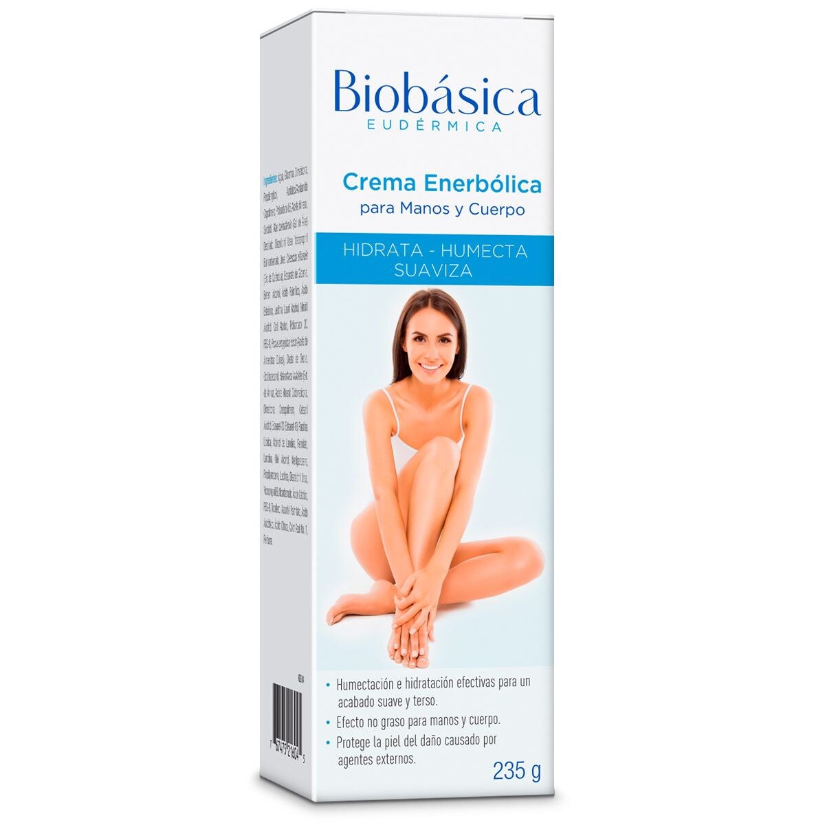 Crema Enerbolica Para Manos Y Cuerpo 235 g - Biobasica