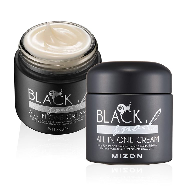 Crema Facial Todo En Uno De Caracol Negro 75 ml - Mizon