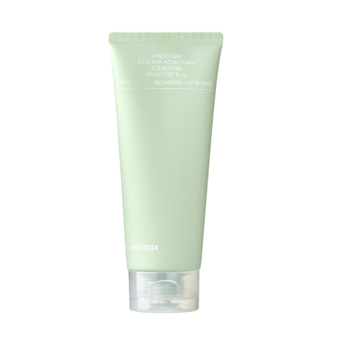 Limpiador en Espuma para Acné Ji Woo Gae Cica BHA 150 ml - Celimax